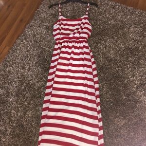 Long stripped dress